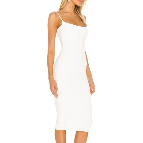 Ivory Bailey Midi Dress by Nookie - Picture 3 of 4
